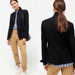 J Crew | Black Navy Wool Regent Blazer Size 6P